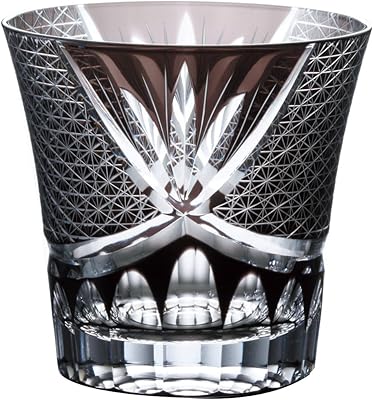 narumi 鸣海 玻璃杯,漩涡岩艺术 玻璃杯(黑色)280毫升 gw6053 – lc